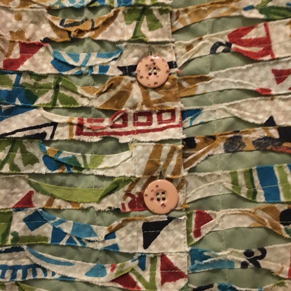 Life Style Petite Womens Jacket colorful stripes - Picture 2 of 6